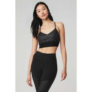 ALO YOGA LAVISH BRA BLACK XS (2-4)